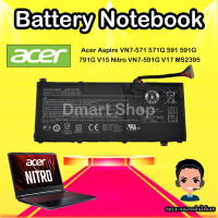 ?( AC14A8L ) AC15B7L AC17A8M Battery Notebook Acer Aspire VN7-571 571G 591 591G 791G V15 Nitro VN7-591G V17 MS2395 เเบตเตอรี่