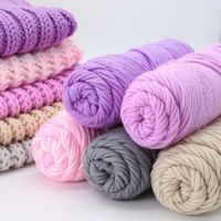 【YD】 100g Cotton Yarn Soft Skin-friendly Delicate Eco-Friendly for Hand Knitting Wools Sweater Coat Crochet Scarf Knit Hat