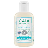 GAIA Natural Baby Hair &amp; Body Wash ( กาย่า แนชเชอรัล เบบี้ แฮร์ แอนด์ บอดี้ วอช 200ml.)