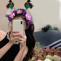 【FCL】✔ Headgear Witch Headband Photography Prop Masquerade Hair Accessories for