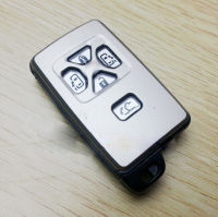 Keyless Entry 5ปุ่มสมาร์ทการ์ด Remote Key Shell สำหรับ Toyota Previa Alphard Prius พร้อม Smart Key Blade Fob Case