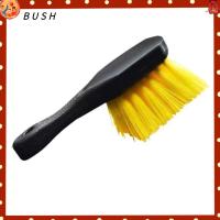 BUSH 9 "ค่ะ แปรงขัดอเนกประสงค์ สีเหลืองทาเล็บ ไนลอนทำจากไนลอน แปรงขนแปรงไนลอน ใช้งานได้หลากหลาย ล้อและยาง