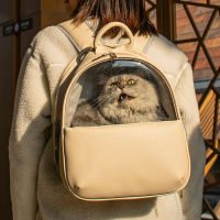 Dog Cat Carrier Bag Breathable Space Capsule Astronaut Travel Bag Transparent window Outdoor Small Cat Carrier Backpack