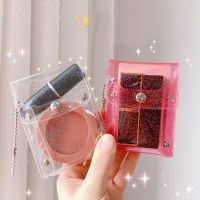 【CW】﹉▨✤  Coin Purse Fashion Transparent Photo Card Wallet Keychain Hasp Money Organizer