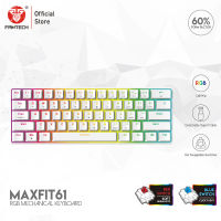 FANTECH MAXFIT61 Gaming Mechanical Keyboard USB Wired 61 keys with RGB Hot Swappable Switches for PC Computer Gamer