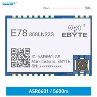 【LZ】✌﹊  Cdsenet lorawan soc asr6601 868mhz spi lora módulo E78-868LN22S(6601) 22dbm transceptor sem fio smd ipex selo buraco conector