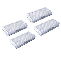 4 Pack HEPA Filters for AirClean -HA 50 Filters Models S4,S5,S6,S8,S8000,S6000,S5000,S4000,Complete C1&amp; C2 &amp;C3