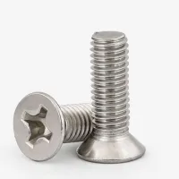 M5 304 Stainless Steel Cross Flat Head Screw Countersunk Head Extension Screw