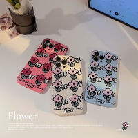 Apple เคสโทรศัพท์มือถือ iPhone 14/13/12/11/X/x/xr ลายดอกไม้น่ารัก13 Mini เหมาะสำหรับปกป้องเต็มรูปแบบและป้องกันการตก12 Pro Max เคสป้องกันโทรศัพท์มือถือ IPhone14บวกเคสโทรศัพท์มือถือฟิล์ม