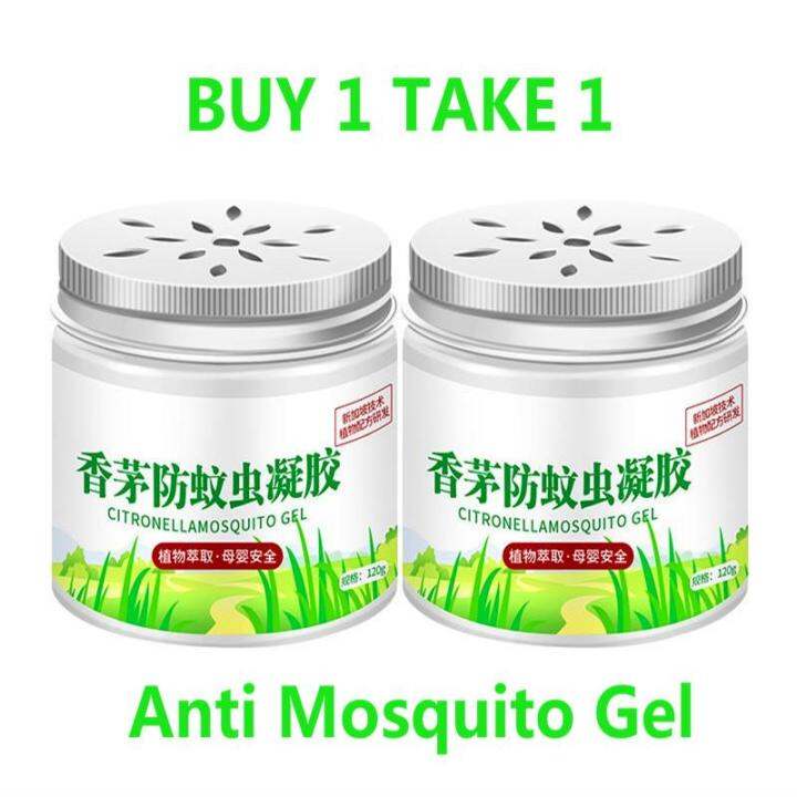 BUY 1 TAKE 1 Citronella Anti Mosquito Gel Safe Home Mosquito Repellent ...