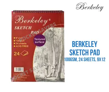 SOLD PER PIECE Vanda Sketchpad Sketch Pad 6x9 Focus Sketchpad Sketch Pad  100GSM 20 Sheets 9x12