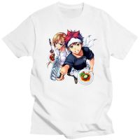 Unique Male Shokugeki No Soma T Shirt Short Sleeve O Neck Cotton Tshirt Food Wars Japanese Anime Manga Tees Shirt Clothing XS-6XL