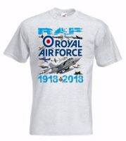 Kaus Atau Sweter Raf Kaus Angkatan Udara Royal 1918-2019 Kaus Seratus Tahun Baru Kaus Pria Untuk Pria 3D Celana Pendek Dicetak S-4XL-5XL-6XL