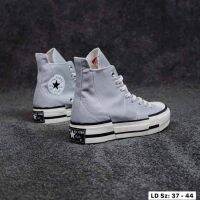 รีวิว converse Chuck 70 Plusออกมาใหม่พร้อมกันถึง 3 สี ขาว ดำ และเทา-อุปกรณ์ครบตามภาพ ตรงปก100% แถมฟรีดันทรงสปริง
