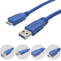 USB Extension Cable USB 3.0 Cable for Smart TV PS4 Xbox One SSD USB3.0 to Extender Data Cord Mini USB Extension Cable 0.3m-5m