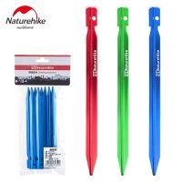 NatureHike 8 pcs/Lot Tent Peg 7001 Aluminium Alloy Tent Nail Tent Stake Fit Outdoor Beach