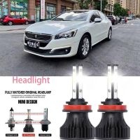 ไฟหน้ารถยนต์ LED LAI 40w 6000k สีขาว สําหรับ Peugeot 508 I (8D) 2012-2023