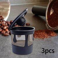 【YF】 3 Peças Recarregáveis Coffee Filter Cup Essentials Reutilizáveis Fácil de instalar Cápsulas Café para Cozinha Casa