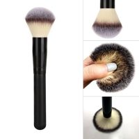 【cw】 1pcs Professional Beauty Powder Brush Foundation Concealer Contour Wood Black Handle Makeup Cosmetic Tools