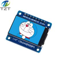 TZT 1.14นิ้ว IPS OLED โมดูลแสดงผลหน้าจอ LCD 135*240 RGB TFT สำหรับ Arduino ST7789แผง LCD SPI สีเต็ม HD 8Pin DIY