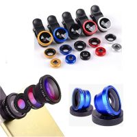 3in1 Fish Eye Phone Lens 0.67X Wide Angle Zoom Fisheye Macro Lenses Camera Kits With Clip Universal Lens For iPhone 14 13 Xiaomi Smartphone Lenses