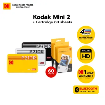 KODAK Mini 2 Retro Portable Photo Printer (2.1x3.4 Inches) + 45
