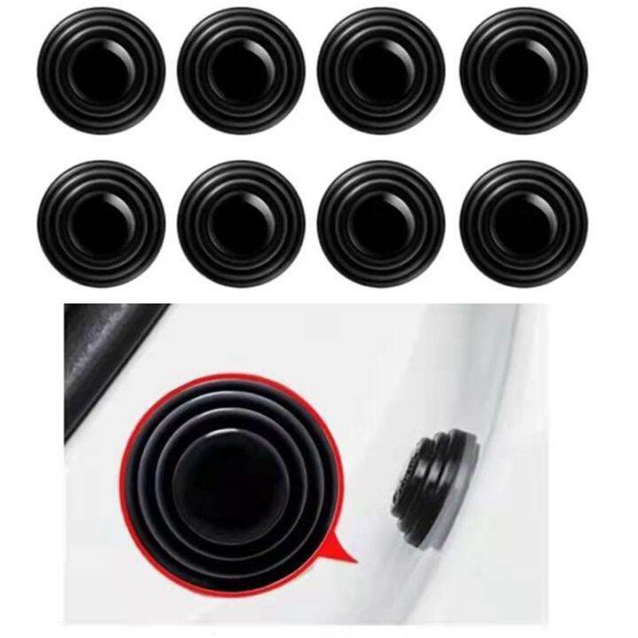 100-pcs-anti-shock-pad-anti-collision-silicone-pad-car-door-closing-anti-shock-protection-pad-soundproof-silent-buffer-stickers-gasket-black