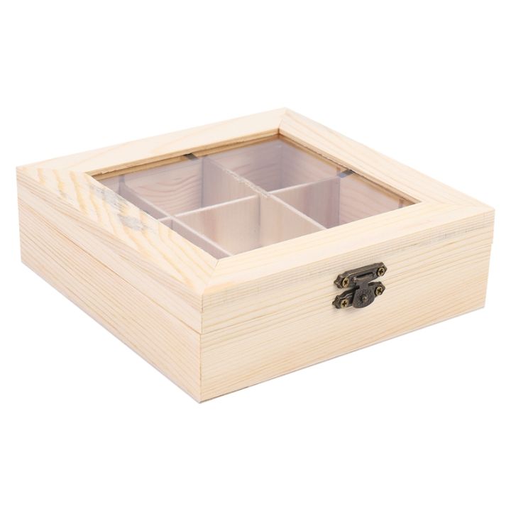 wooden-tea-bag-jewelry-organizer-chest-storage-box-9-compartments-tea-box-organizer-wood-sugar-packet-container