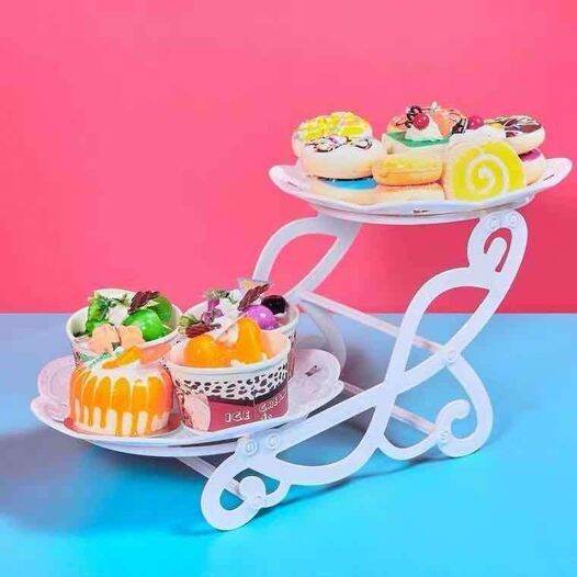 2 tier round cake stand. Lazada PH
