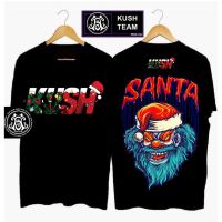 เสื้อยืดพิมพ์ลายอนิเมะ Cotton T-Shirt Christmas 2022 New Tide Original Design Clothing with Safe Word Text KUSH tshirt ฤดูร้อน S-5XL