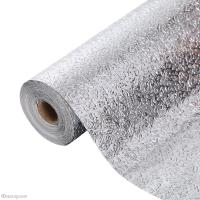 Anti-fouling High-temperature Aluminum Foil Waterproof Wallpaper Cabinet Contact Paper Kitchen Oil-proof Self Adhesive Stickers Adhesives  Tape