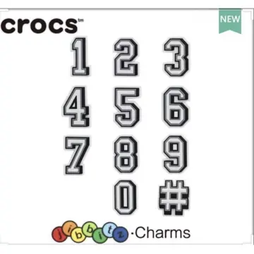 Kayangkaya Crocs Jibbitz Letters / Crocs Pins Charms Alphabet And