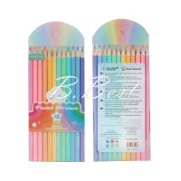 Little Tree ดินสอสีไม้พาสเทล สีไม้พาสเทล Pastel Dream Color Pencil ดินสอไม้สีพาสเทล สีไม้ 12 / 24 สี