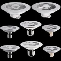 304 Stainless Steel 15cm Round Floor Drain Large Displacement Anti-odor Kitchen Bathroom Balcony Washing Machine Floor Drain