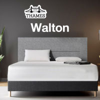 Thames ที่นอนสปริงไร้ขอบ Walton แบบนุ่มสบาย ผ้ากันไรฝุ่น หนา 8 นิ้ว ประกัน8ปี ที่นอน ที่นอนสปริง spring mattress สุขภาพ