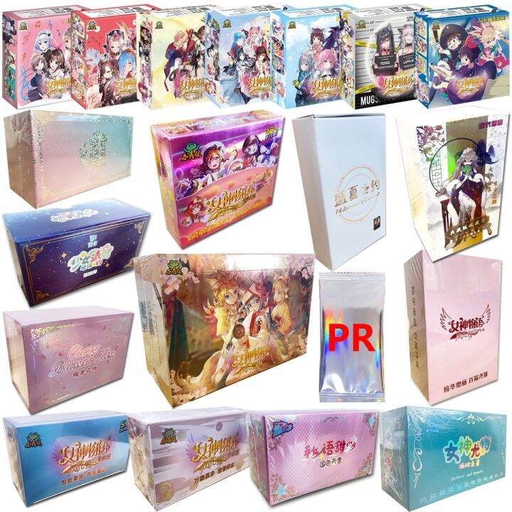 【yf】 New Goddess Story Card Collection Girl Party Pr Anime Games Booster Box Swimsuit Bikini