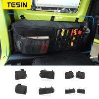 TESIN กระเป๋าใส่ที่เก็บของในกระโปรงรถในรถสำหรับ Suzuki Jimny 2019 2020 2021 2022กระเป๋าเก็บกระเป๋าเก็บของอุปกรณ์เสริมรถยนต์ชิ้นส่วนภายใน