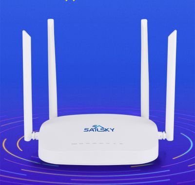 4G Router 4 เสา เร้าเตอร์ ใส่ซิม ปล่อย Wi-Fi 300Mbps รองรับ 4G ทุกเครือข่าย Turbo Fast Speed ใช้งาน Wifi ได้พร้อมกัน 32 users