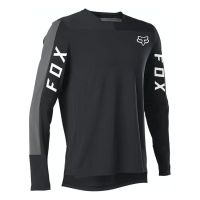 เสื้อเจอร์ซีย์นักปั่นวิบากมืออาชีพสำหรับผู้ชายแข่ง F0X ระบายอากาศได้ดีเสื้อยืดลายจักรยานยนต์แขนยาวจักรยานดาวน์ฮิลล์เสือภูเขา