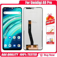 อะไหล่สำหรับ UMI Umidigi A5 Pro / A9 Pro Touch หน้าจอแอลซีดีของแท้ใหม่100% ชิ้น