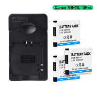 NB-11L NB 11L NB11L Battery Charger สำหรับ Canon A2600 A3500 IXUS 125 132 140 240 245 265 155 HS 680MAh แบตเตอรี่