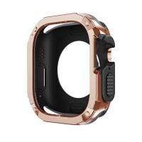 เคสป้องกันเกราะป้องกันแบบ2 In 1สำหรับ Apple 7 40มม. 5 Iwatch Se 8ซีรี่ส์41มม. 6 49มม. ตัวเรือน4ป้องกันการตก