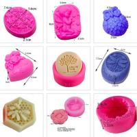 【Ready Stock】 ◄ C14 Creative Tree Natural Soap Silicone Mould Chocolate Fondant Mold for Baking Tool Diy Craft