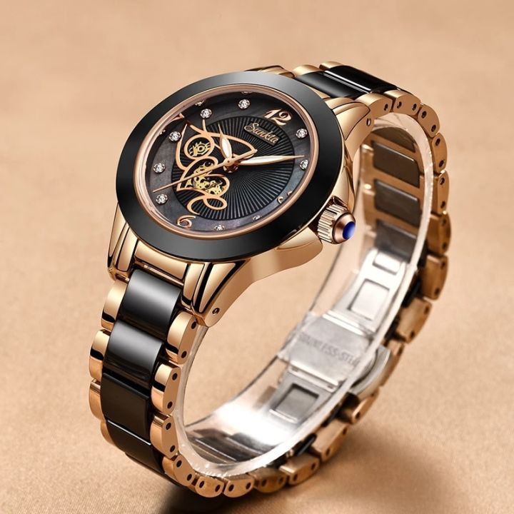 lige-นาฬิกาผู้หญิง-sunkta-แบรนด์เซรามิกหรูหรานาฬิกาผู้หญิงเพชรนาฬิกาควอตซ์กันน้ำสายรัดข้อมือ-relogios-feminininos