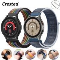 20mm 22mm Nylon Band for Samsung Galaxy watch 4 Classic/Active 2 40mm/44mm/3 41mm 45mm/Gear s3 frontier bracelet watchband strap Straps