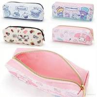 Sanrio HelloKitty Cinnamon Cartoon Cute Pencil case Student Storage Bag Stationery Box Large Capacity personality