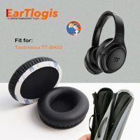 【Extraordinary Products】♗EarTlogis แผ่นปิดหูสำหรับ Taotronics,อะไหล่หูฟัง TT-BH22ที่ปิดหูกันหนาวเบาะรองหูฟังหมอนถ้วยแถบคาดศีรษะคาน