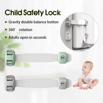 Home Refrigerator Fridge Freezer Door Lock Catch Toddler Kids Child Cabinet Locks  Baby Safety Child Lock