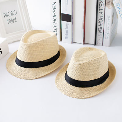 Panama Classic Hat หมวกปานามา - สีน้ำตาลอ่อน (ทรงไมเคิล)