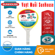 Vợt Muỗi Sunhouse SHE-S500 - Vợt bắt muỗi - Vợt đánh muỗi - Vợt muỗi điện